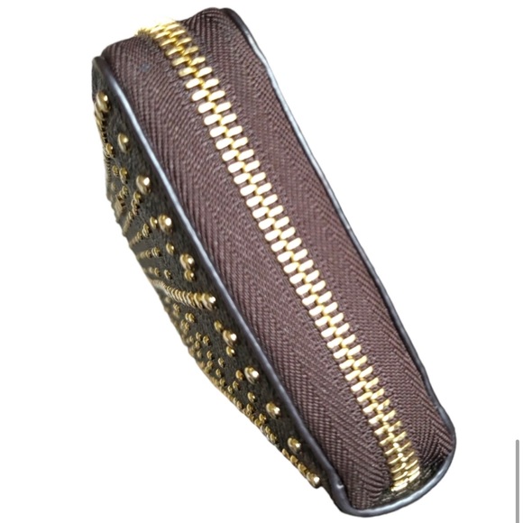 Michael Kors Studded Travel Continental Wallet - Picture 12 of 14
